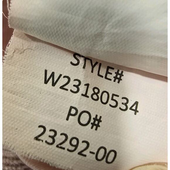 Prana Shirt Womens Medium Red Long Sleeve Hooded Waffle Thermal Organic - Picture 9 of 12